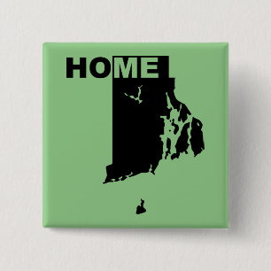 Rhode Island Heimweg von State Button Abzeichen Pi