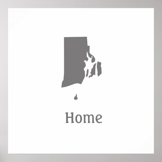 Rhode Island Home Poster (Vorne)