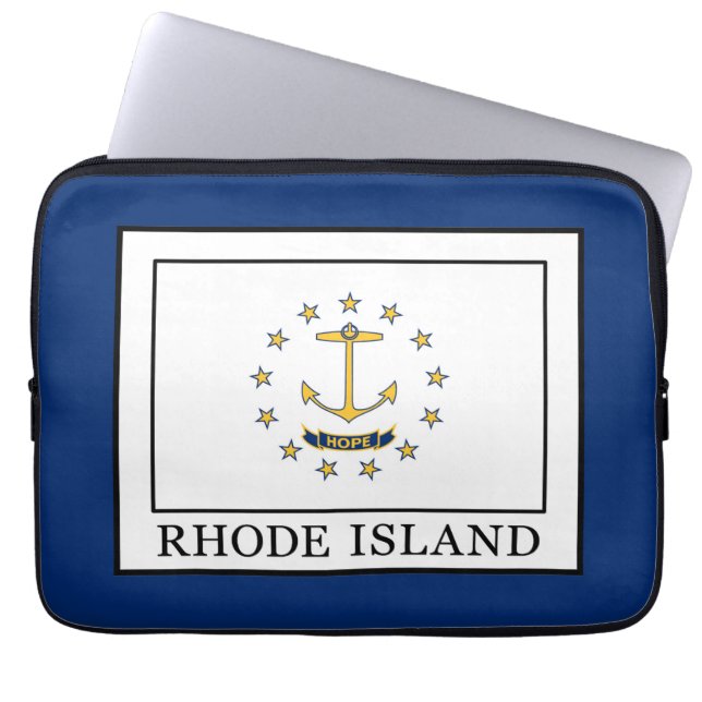 Rhode Island Laptopschutzhülle (Vorderseite)