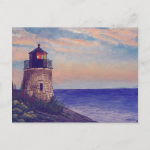 Rhode Island Lighthouse Postkarte