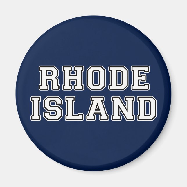 Rhode Island Magnet (Vorne)