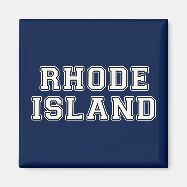 Rhode Island Magnet (Vorne)