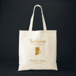 Rhode Island Map Wedding Welcome Bag, Gold Tragetasche<br><div class="desc">Hochzeitswochenende Begrüßungsgeschenktasche für Gäste aus der Stadt, um Ihre Hochzeit zu feiern, mit dem Bild von Rhode Island, mit dem Herzen, das Sie an der genauen Lage platzieren können. Fülle die Tasche mit deinen Lieblingsgoodies.</div>