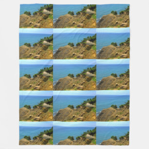 Rhode Island Mohegan Bluffs Fleecedecke