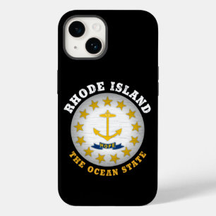 RHODE ISLAND OCEAN STAAT STAAT FLAG Case-Mate iPhone 14 HÜLLE