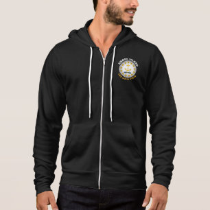 RHODE ISLAND OCEAN STAAT STAAT FLAG HOODIE