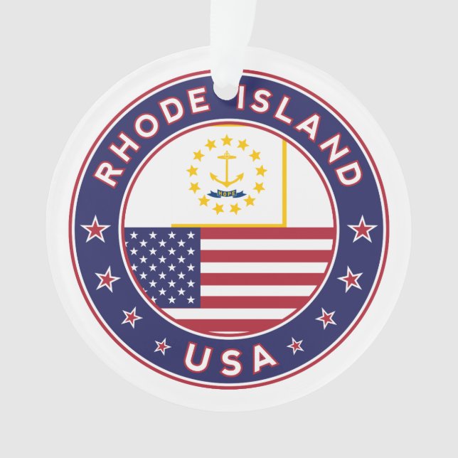 Rhode Island Ornament (Vorderseite)