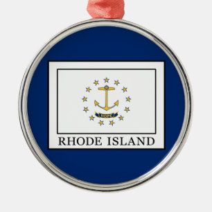 Rhode Island Ornament Aus Metall