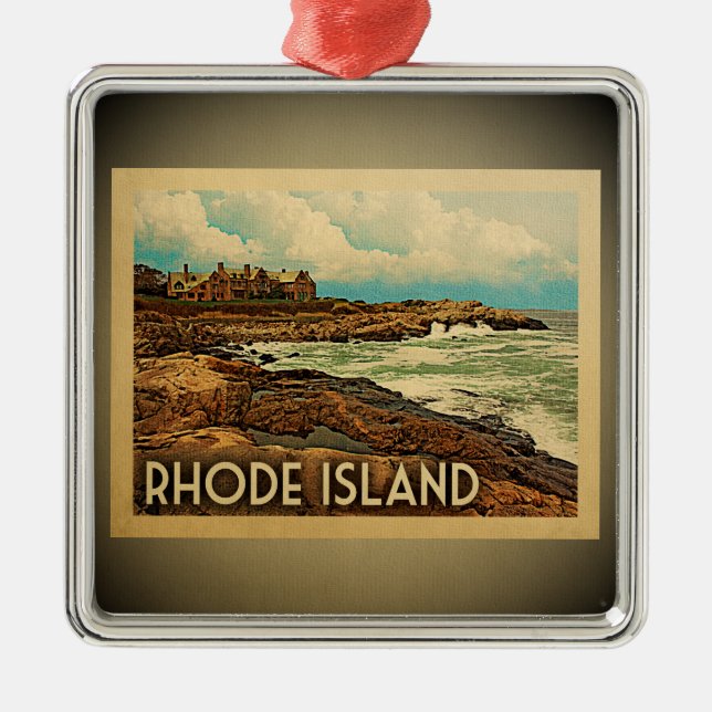 Rhode Island Ornament Vintage (Vorne)