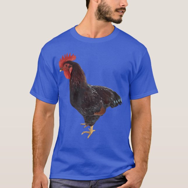 Rhode Island Red Rooster T-Shirt (Vorderseite)