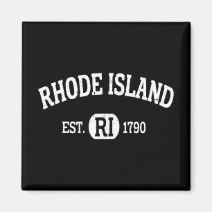Rhode Island Retro Vintag Rhode Island Ri Magnet