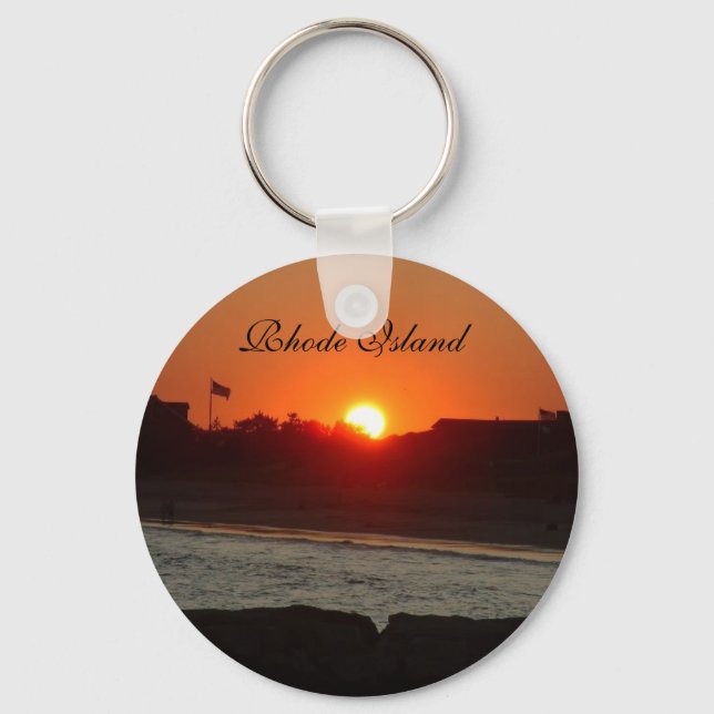 Rhode Island Schlüsselanhänger (Vorderseite)