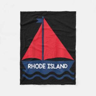 Rhode Island Segelboot Jungen Mädchen Kleinkind Fleecedecke