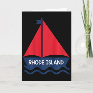 Rhode Island Segelboot Jungen Mädchen Kleinkind  Karte