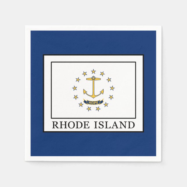 Rhode Island Serviette (Vorderseite)