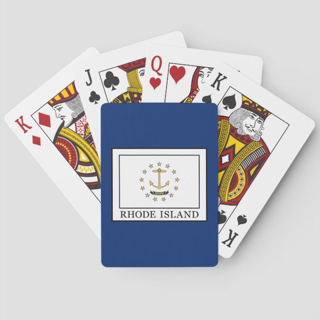 Rhode Island Spielkarten (Rückseite)