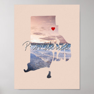 Rhode Island Staat Foto Poster