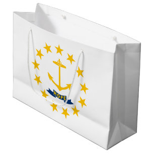 Rhode Island Staatsflagge Große Geschenktüte