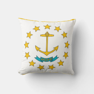 Rhode Island State Flag American MoJo Pillow Kissen
