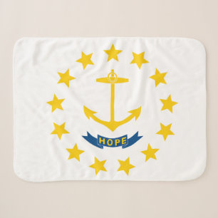 Rhode Island State Flag Print Patriotic Sherpadecke