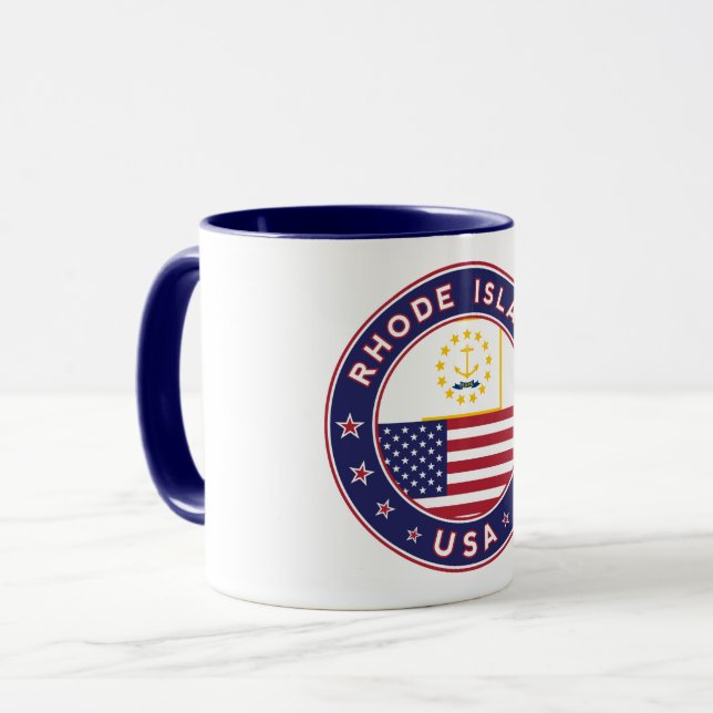 Rhode Island Tasse (Vorderseite Links)