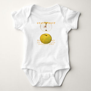 Rhode Island Territorium Obst Rhode Insel Baby Strampler