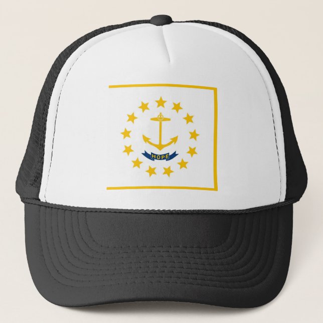 Rhode Island Truckerkappe (Vorderseite)