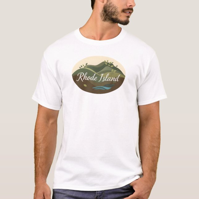Rhode Island Tshirt V05 (Vorderseite)