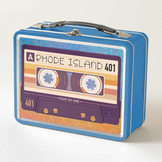 Rhode Island Vintage Lunchbox (Vorderseite)