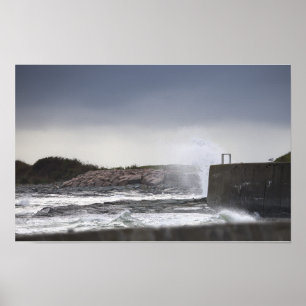 Rhode Island-Wasserlandschafts-Plakat Poster