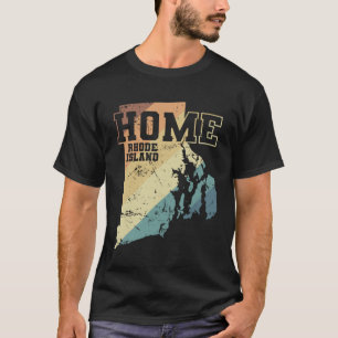 Rhode Island Zuhause USA T-Shirt