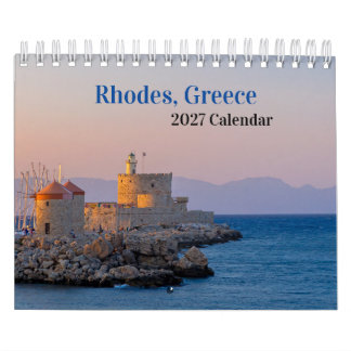 Rhodes, Grèce Calendrier 2027