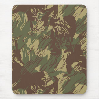 Rhodesian Brushstroke CAMOUFLAGE Mousepad
