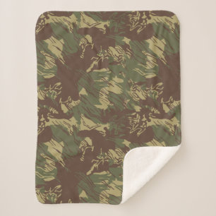 Rhodesian Brushstroke CAMOUFLAGE Sherpadecke