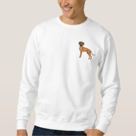 Rhodesian Ridgeback African Lion Dog Cartoon Dog Sweatshirt