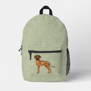 Rhodesian Ridgeback Afrikanischer Löwenhund Hund G Bedruckter Rucksack
