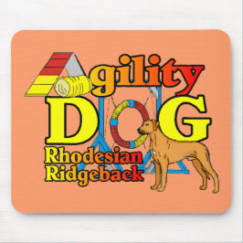 Rhodesian_Ridgeback_Agility Mousepad