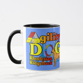 Rhodesian_Ridgeback_Agility Tasse
