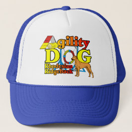 Rhodesian_Ridgeback_Agility Truckerkappe