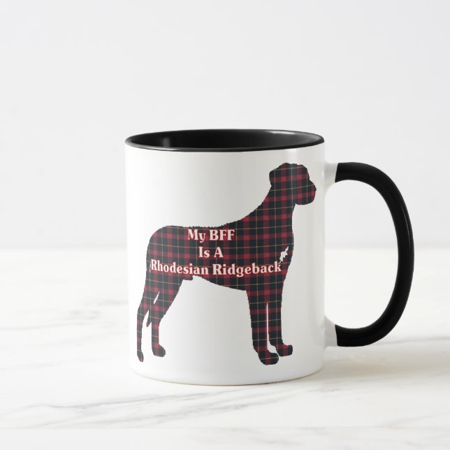 Rhodesian Ridgeback BESTE FREUNDIN Tasse (Rechts)