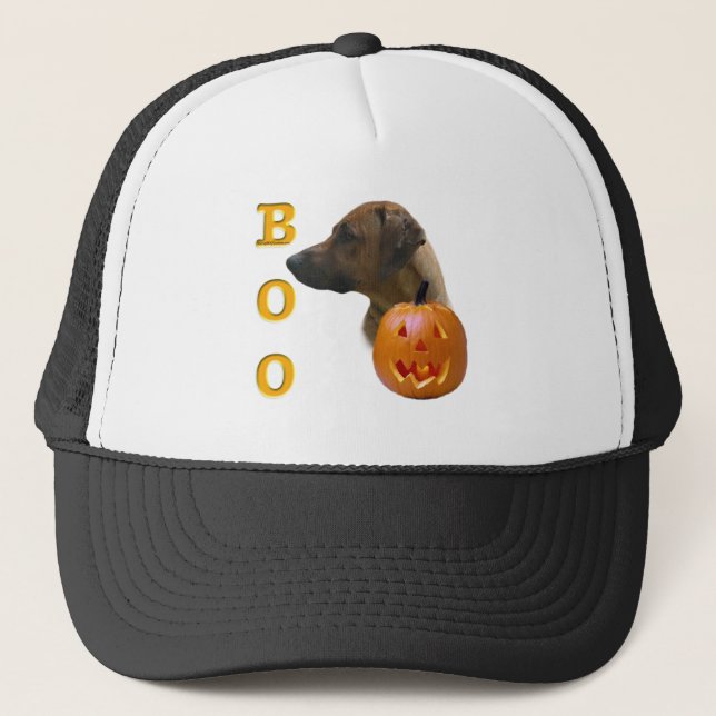 Rhodesian Ridgeback Boo Truckerkappe (Vorderseite)