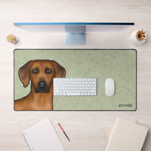 Rhodesian Ridgeback Brauner Afrikanischer Löwenhun Schreibtischunterlage