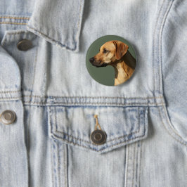 Rhodesian Ridgeback Button