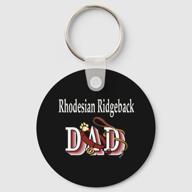Rhodesian Ridgeback dad Schlüsselanhänger (Vorderseite)