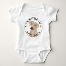 Rhodesian Ridgeback Dog Baby Strampler