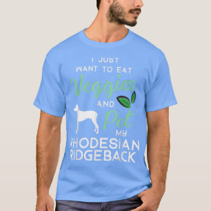 Rhodesian Ridgeback Dog Cigar lover owner Birthday T-Shirt