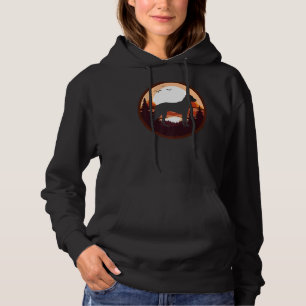 Rhodesian Ridgeback Dog Retro 2 Hoodie