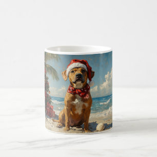Rhodesian Ridgeback Dog Vintager Strand Kaffeetasse