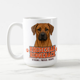 🐾 Rhodesian Ridgeback Familienstolz 🐾 Kaffeetasse