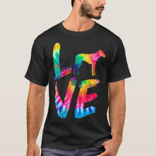 Rhodesian Ridgeback Gefärbte Krawatte Liebe Dog Ma T-Shirt
